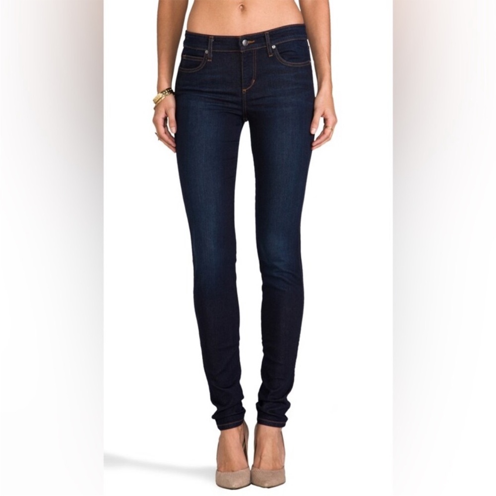 JOES Jeans The Skinny Dark Wash Yasmin Stretch Denim Sz 28 Minimalist y2k